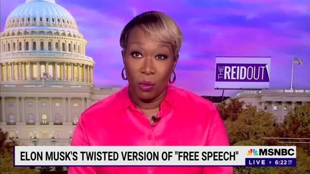 Reid: Elon Musk Is Redefining Free Speech as ‘Whatever Conservatives Want Said’