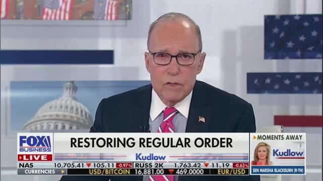 Larry Kudlow Baffled by GOP Senate Leadership in Interview with Republican Senator: ‘I Don’t Understand’