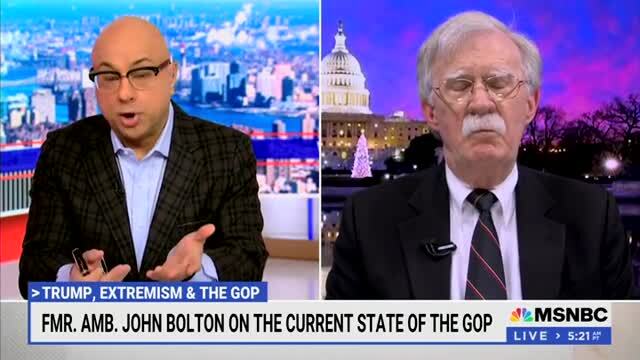 John Bolton: ‘My Kind of Conservatism...Is the Mainstream of the Republican Party’