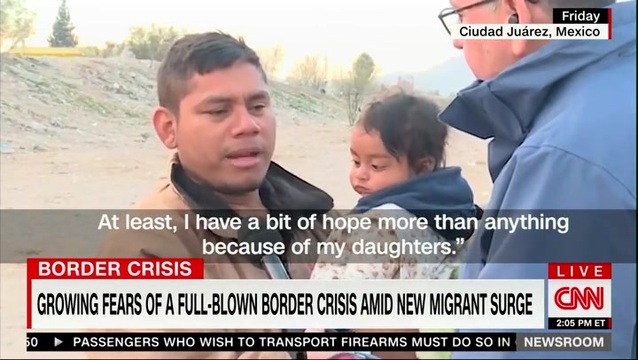 Migrant Interviewed by CNN Says Border Agent Told Him to Wait Until Wednesday, When Title 42 Is Lifted, to Cross the Border