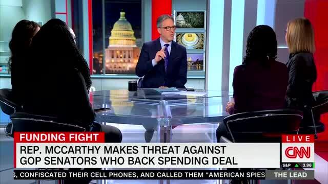 Tapper: Spending Bill Pushed Because Senate GOP Look at McCarthy and ‘His Gang of Flying Monkeys’ and Saw They Won’t Be Able to Legislate