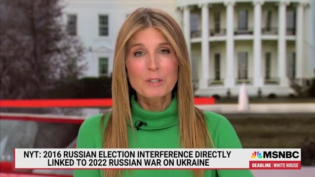 Nicolle Wallace: ‘Putin’s Bloodlust for Ukraine and Trump’s for the White House Were Interconnected and Intertwined’