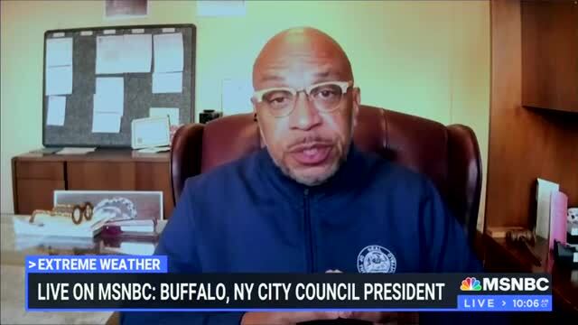 Buffalo City Council Pres.: Unfair to Criticize Mayor over Storm Response; Climate Change Is Real