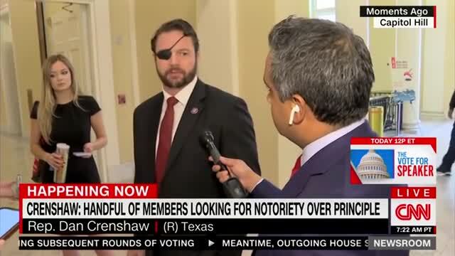 Dan Crenshaw Slams ‘Narcissists’ Opposing McCarthy: ‘Looking for Notoriety Over Principle’