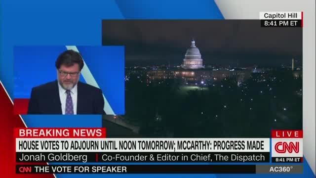 Jonah Goldberg Loses It on Anti-McCarthy Holdouts, Says They’re Smelling ‘Their Own Farts’ and Getting ‘High’