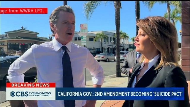 Gavin Newsom: ‘The Second Amendment Is Becoming a Suicide Pact’