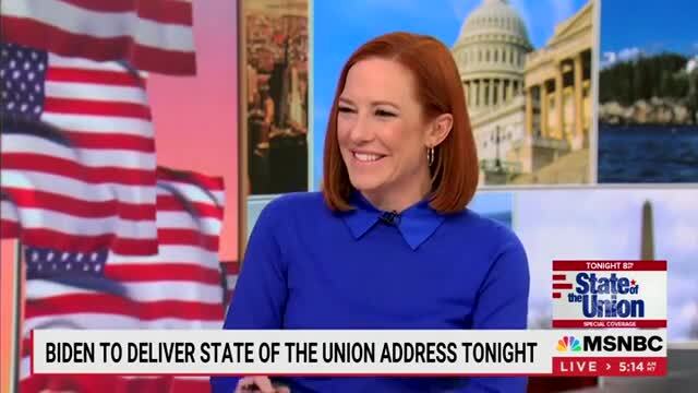 Psaki on SOTU: What Biden Needs To Do Is Tell a Story, He ‘Is an Amazing Storyteller’
