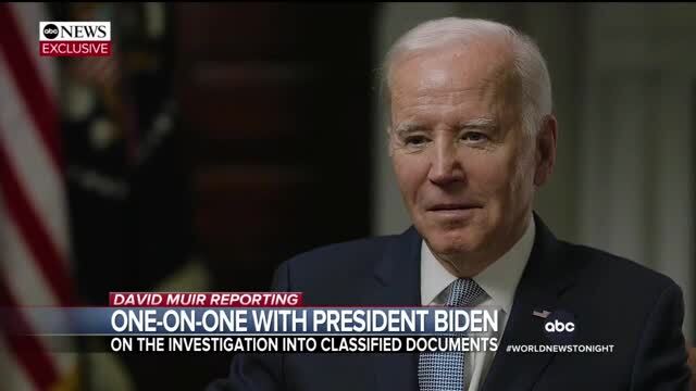 Biden Bristles at ABC Anchor For Comparing Him to Trump on Documents ...