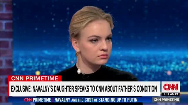 Navalny’s Daughter on Life in Russia: ‘It’s Incredibly Scary to Live in Russia Right Now’