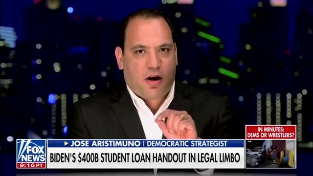 Bongino Presses Dem Strategist: Why Should I Pay Off Someone Else’s Student Loan Debt?