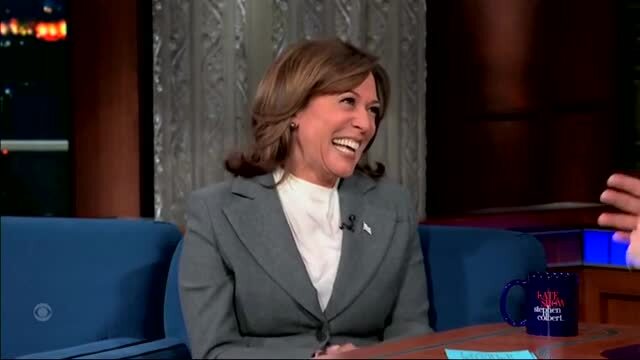 Kamala Harris Says ‘There Are Bits’ of VEEP That Are Quite Accurate as Vice-President
