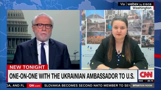 Markarova on Putin’s Arrest Warrant: The Only Safe Travel Which Remains For Him ‘Is to the Hague’