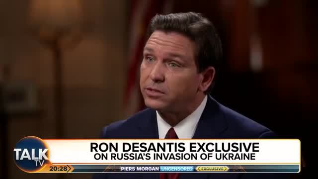 DeSantis on Putin: ‘He’s Basically a Gas Station with a Bunch of Nuclear Weapons’