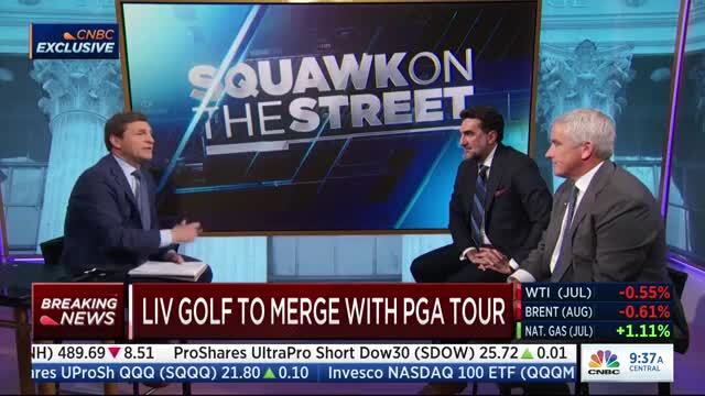 CNBC’s Faber Confronts PGA Tour Commish on Potential Backlash of Shocking LIV Merger: People Will Say The Saudis Now ‘Control Golf’