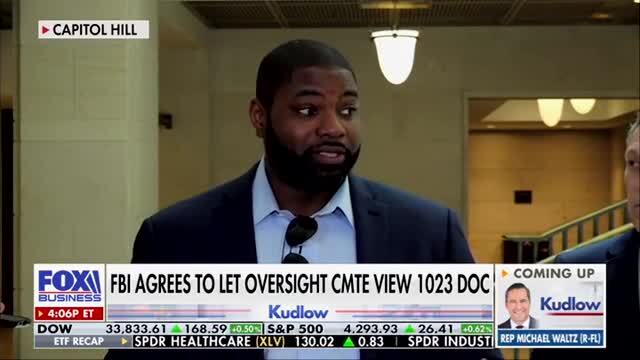 Byron Donalds: FBI Document Stipulates ‘Money Was Moved on Purpose Through Multiple Accounts to Get to Joe Biden’