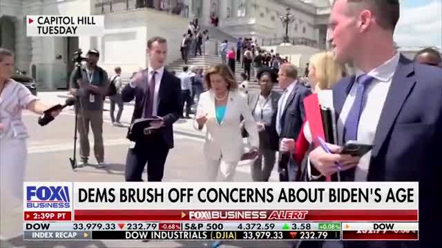 Pelosi to Fox Reporter Asking About Biden’s Age: ‘Don’t Bother Me with Such Frivolity’