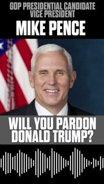 Mike Pence Gets in Tense Clash with Clay Travis After Host Urges Him to Pardon Trump If Elected