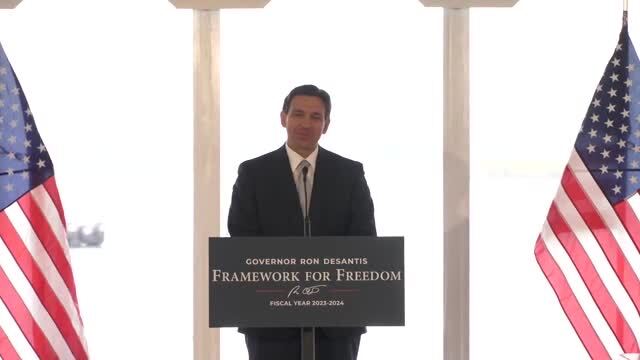 DeSantis Mocks Newsom: ‘Stop Pussyfooting Around, Are You Going to Throw Your Hat in the Ring and Challenge Joe?’