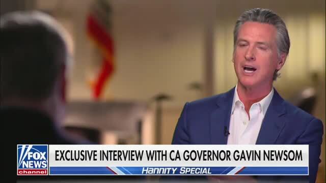 Gavin Newsom on Republicans Bashing California, Tells Hannity, ‘What Are You Arguing For? Mississippi’s Economic Policy?!’