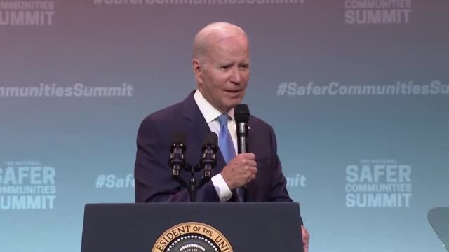 Biden Wraps Up His Remarks in Connecticut: ‘God Save the Queen, Man’