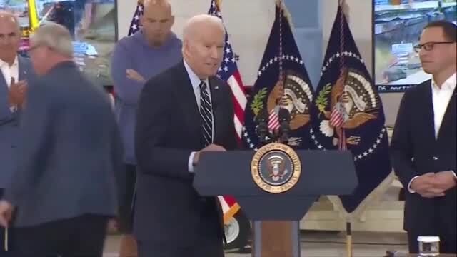 Biden Makes a Bizarre Joke to Crickets in the Audience, Then Asks, ‘Alright, Where We Going?’