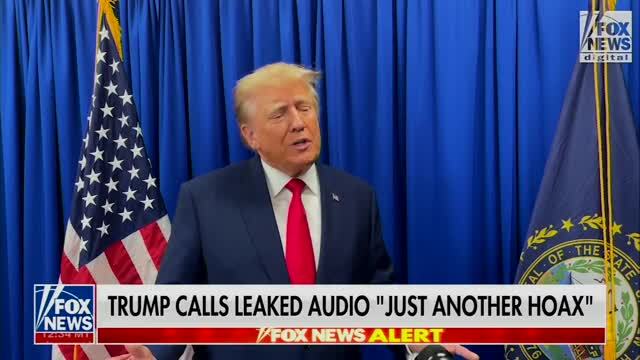 Trump on the Tape of Him Discussing Classified Docs: ‘We Did Absolutely Nothing Wrong, This Is Just Another Hoax’
