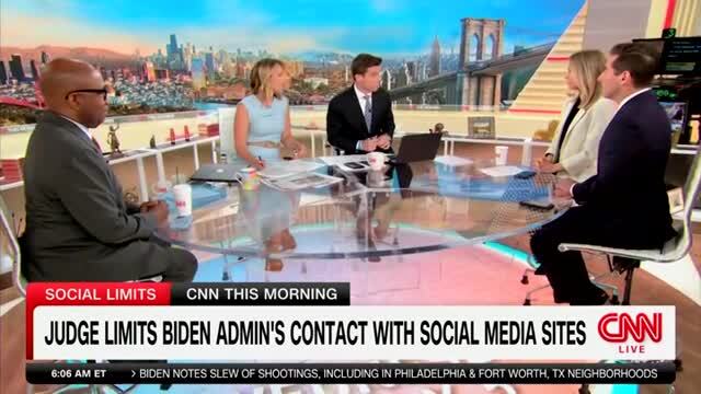 CNN Legal Analyst: Decision Limiting Biden Admin’s Contacts with Social Media Sites Is ‘Dramatic’