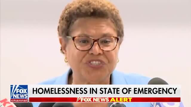 L.A. Mayor Bass Compares the Homeless Crisis to a Natural Disaster: ‘Treat It Like It’s a Hurricane,’ ‘Bring in FEMA’