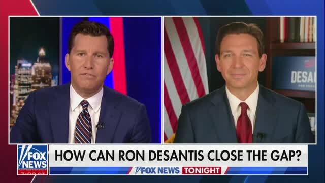 Will Cain Presses DeSantis on Brutal Poll Numbers: ‘They’ve Stayed There For About Two Months’