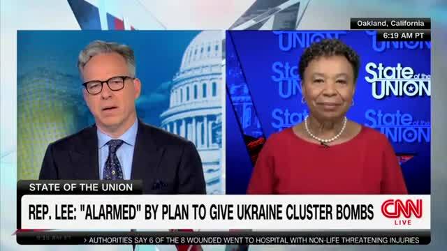 Barbara Lee: ‘We’d Be Losing Our Moral Leadership’ if We Go Forward with Providing Ukraine with Cluster Bombs