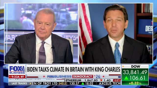 DeSantis: My Climate Plan Is ‘To Rip up Joe Biden’s Green New Deal’