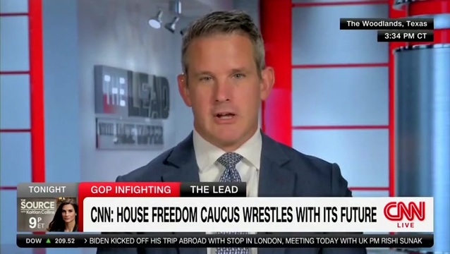 Kinzinger: Republican Party Is ‘Not Based on Principle Anymore ... It’s Based on Whatever the Outrage of the Day Is or Support for Trump’