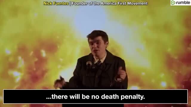 Nick Fuentes Calls for Holy War Against Jews in America First Rally ...