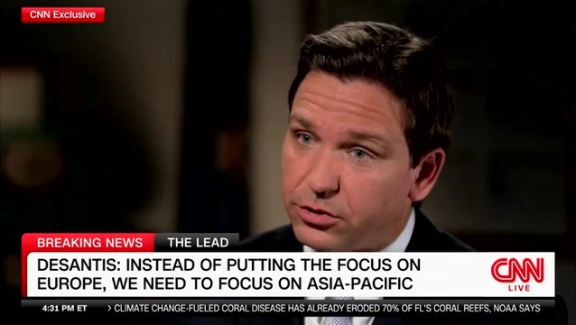 Ron DeSantis: I Don’t Think Anybody Wants to See U.S. Troops in Ukraine