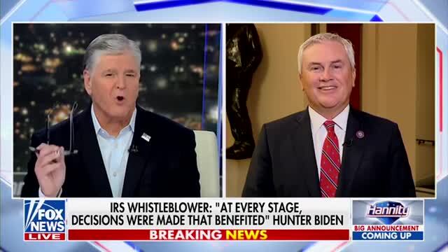 Comer: Biden Family ‘Easily’ Made $25 to 30 Million Dollars From Foreign Countries