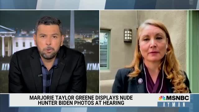 Marjorie Taylor Greene Shows Nude Photos of Hunter Biden at Hearing