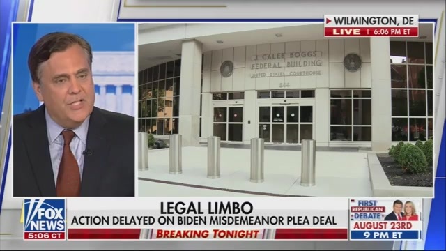 Turley: Hunter Biden’s Judge Raised the Question the W.H. Most Fears, Was He a Foreign Agent and for What Purpose?