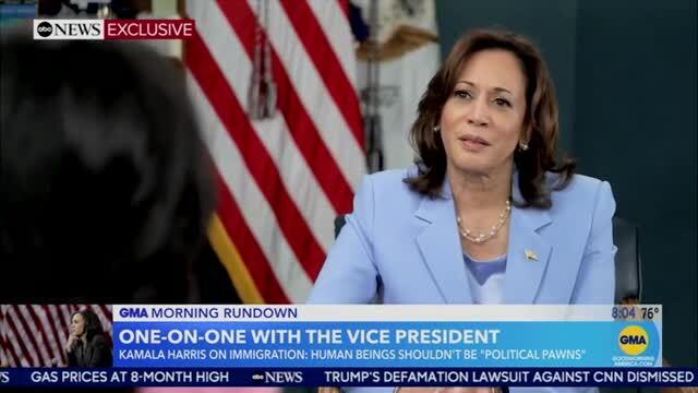 VP Harris: Dropping Migrants at My Doorstep Is ‘Political Showmanship’ and ‘It’s Just Irresponsible’