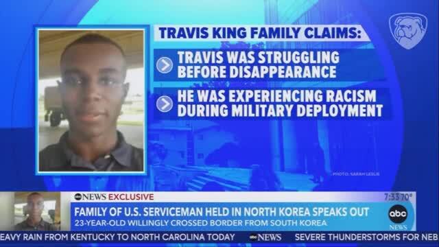 Travis King’s Family Blames His Decision to Cross the Border into North Korea on Racism