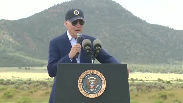 Biden Says the Grand Canyon Is ‘One of the Earth’s Nine Wonders, Wonders of the World — Literally!’