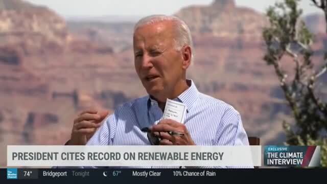 Biden on Concerns His EV Push Will Cost Jobs: ‘My Mom Used to Say, “Out of Everything Bad, Something Good Will Come if You Look Hard Enough for It”