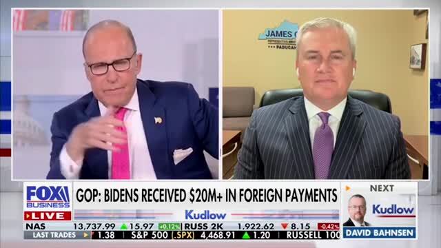 Comer: Hunter’s Business Partner Eric Schwerin Will Come in ‘Very Soon’ to Testify; ‘He Holds a Lot of Answers to Our Questions’