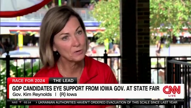 Gov. Reynolds on Trump Taking Credit for Her Election: ‘It’s Actually Iowans Who Made the Decision to Elect Me’