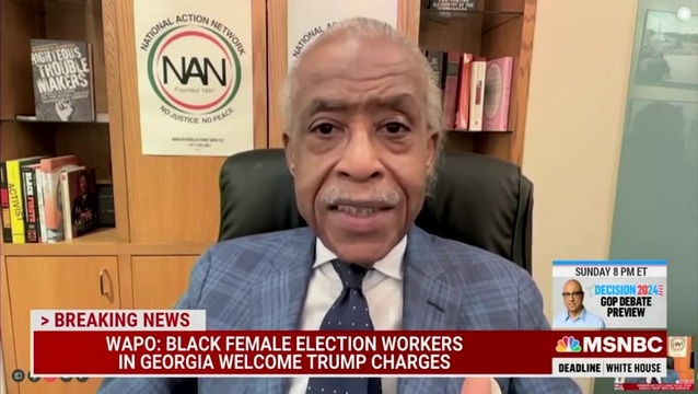 Al Sharpton: Trump ‘Fought in the Spirit of King George to Kill the Democratic Process and Scapegoat Black Women’