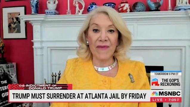 Jill Wine-Banks on Trump Surrendering at Fulton County Jail: ‘It Is Going to Be a Very Different Picture’
