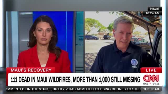FEMA Spox on Criticisms of Hawaii Relief: We’re ‘Not in Charge, the State Is’
