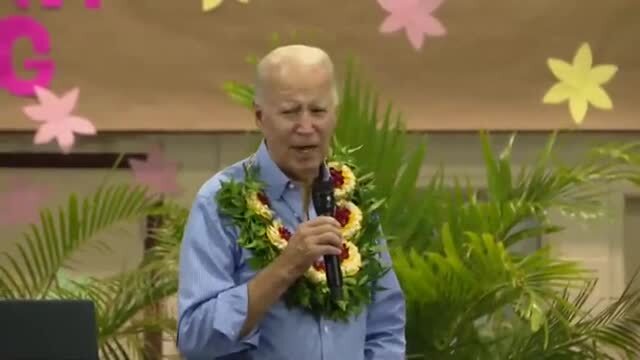 Biden Recounts How He Almost Lost Jill, 1967 Corvette in House Fire Fifteen Years Ago in Hawaii Speech