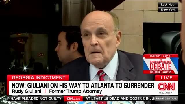 Giuliani: ‘A Mugshot for the Man Who Probably Put the Worst Criminals of the 20th Century in Jail’