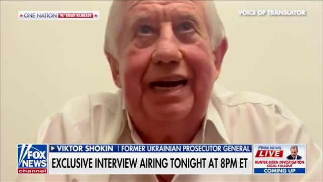 Viktor Shokin: ‘Everybody Knows That It Was Because of Joe Biden’s Actions That Russia Was Able to Claim Crimea’