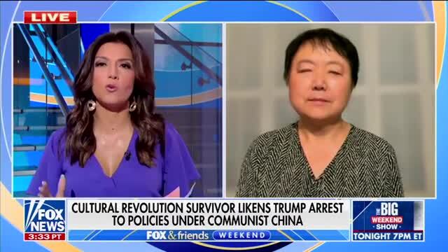 Survivor of Mao’s Cultural Revolution Compares Trump’s Arrest to Communist China